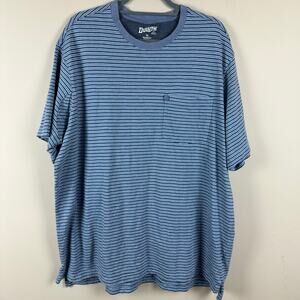 Duluth Trading Striped Gusset Mens T Shirt XL Workwear Utility Gorpcore Hiking